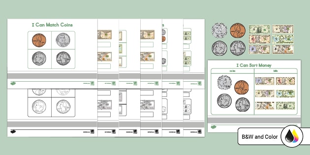 102 Top "Counting Money Clip Cards" Teaching Resources