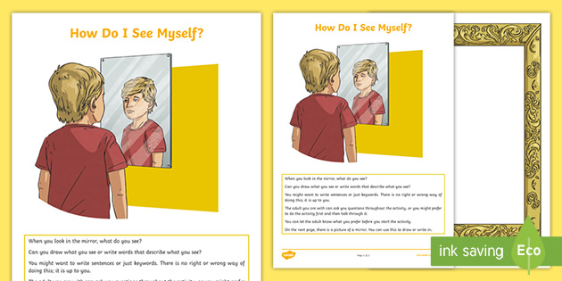 How Do I See Myself? Worksheet