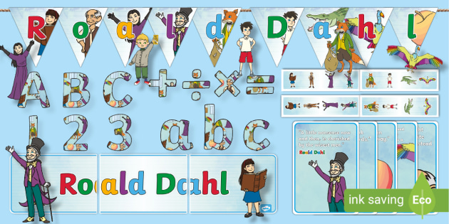 Roald Dahl Day Display Pack (teacher made) Twinkl
