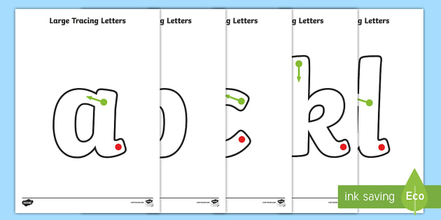 large a z alphabet for kids free primary resource