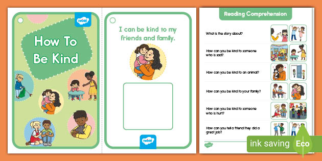 How to be Kind Adapted Reader | Special Education | Twinkl