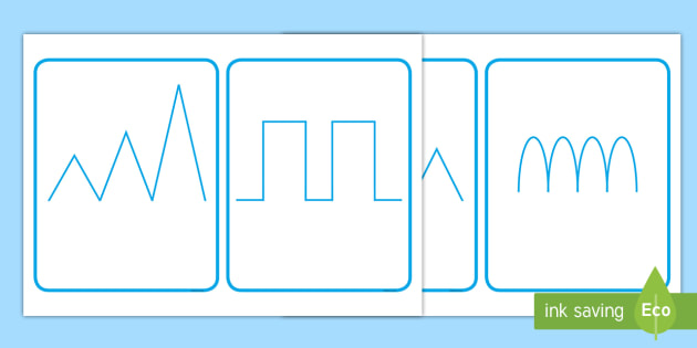 Designs and Patterns | Flashcards for Fine Motor Skills