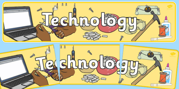 Technology Display Banner NZ (teacher made)