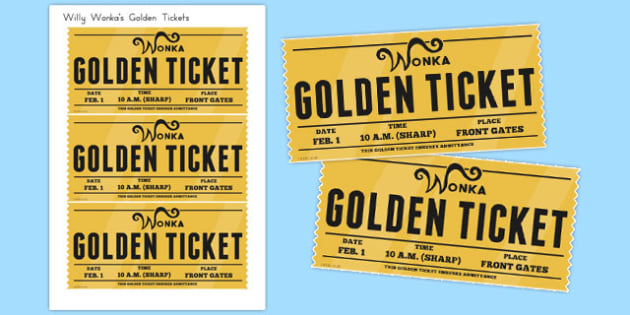 charlie and the chocolate factory golden ticket winners