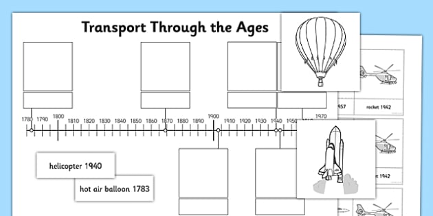 transport through the ages activity sheet transport through