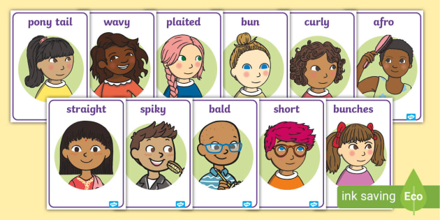 Hairstyle Posters Children (teacher made) - Twinkl
