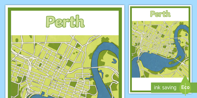 Perth Map (teacher made)