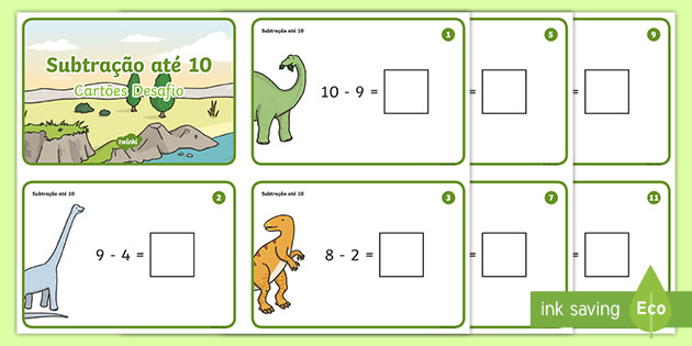 Jogo de adição com diferentes dinossauros jogo educativo de