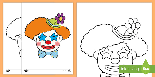 Evil clown drawing Black and White Stock Photos & Images - Alamy