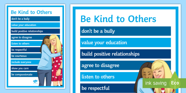 be-kind-to-others-a2-display-poster-teacher-made