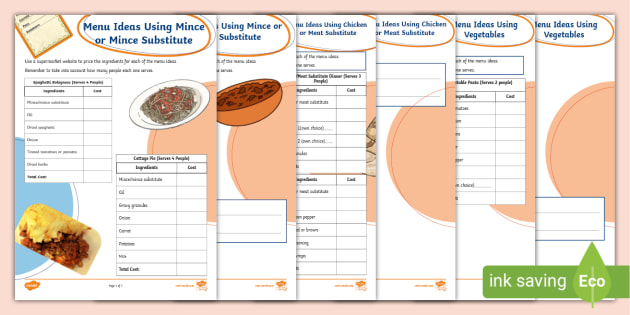 Life Skills - Menu Math - Money - Budget - Dollar Up - BOOM CARDS - Unit 5