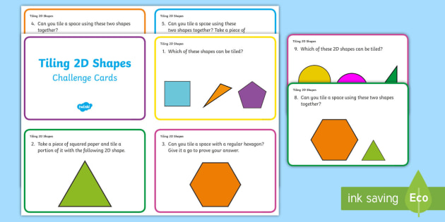 Investigate 2D shapes