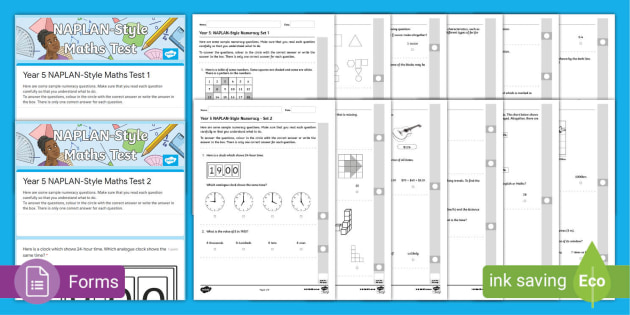 naplan-style-example-test-exam-year-5-maths-questions