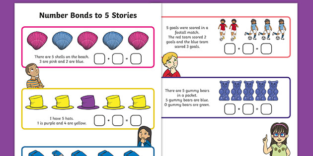 number-bonds-to-5-stories-teacher-made