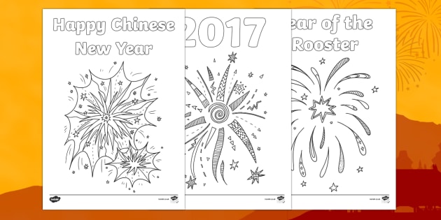 chinese new year fireworks coloring pages esl fireworks