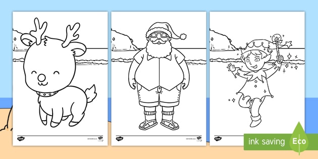 Christmas Colouring Activities | Twinkl Colouring Sheets