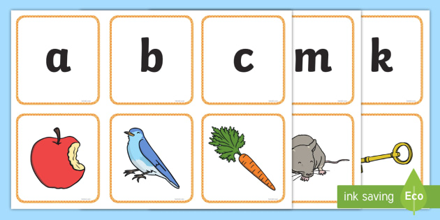 Middle East Phase 2 Initial Sound to Picture Matching Cards