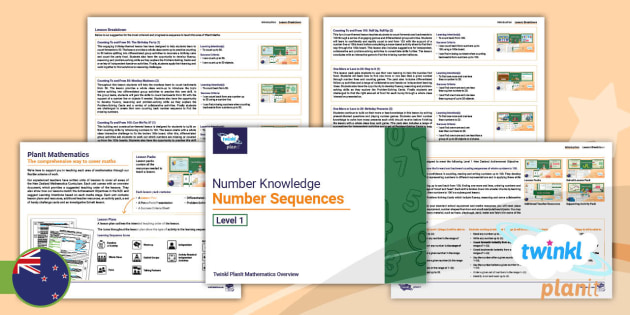 Level 1 Number Sequence Overview