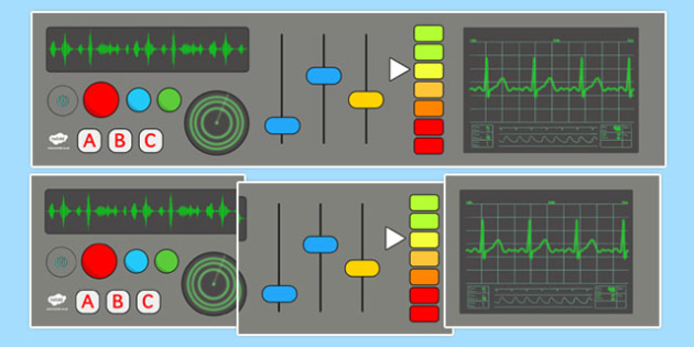 Free Printable Spaceship Control Panel