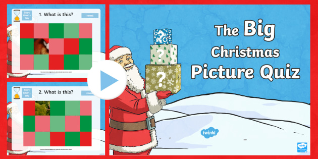 Children S Christmas Picture Quiz Questions And Answers