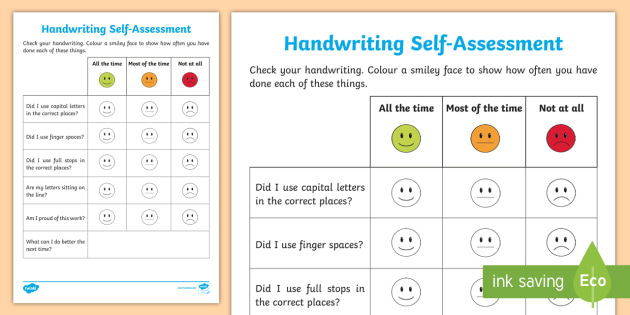 writing assessment primary school