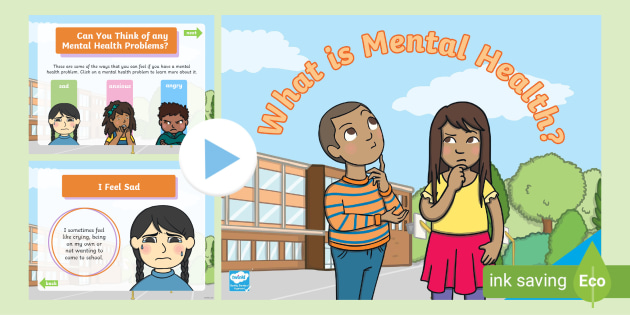 Mental Health Awareness PowerPoint Primary Resource