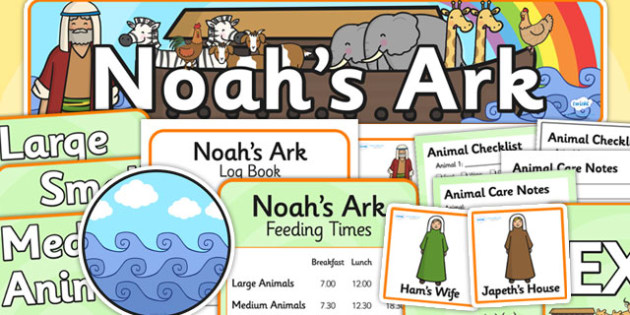 Noah's Ark Role Play Pack - Noah's ark, role play, religion, RE