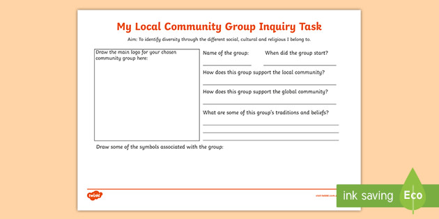 research topics about local community