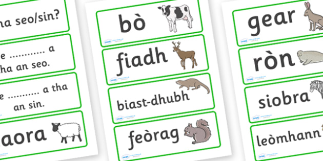 animal-word-cards-scottish-gaelic-teacher-made