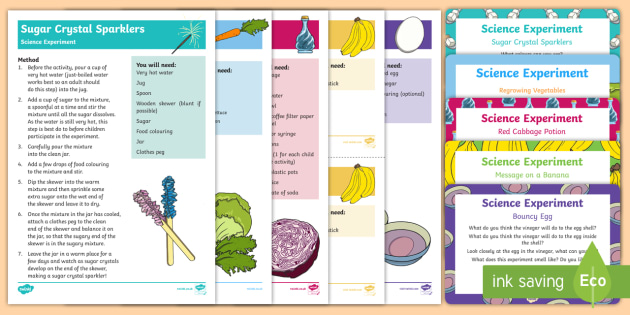 Food Science Experiments to Promote Healthy Eating