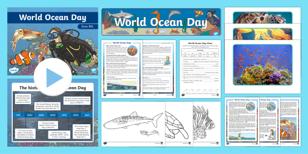 World Ocean Day Resource and Activity Pack