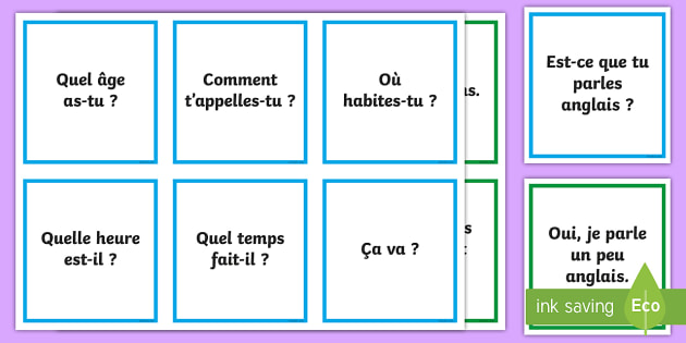 basic-french-questions-and-answers-matching-cards-french