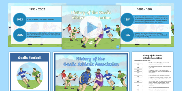 Roi2 T 749 History Of The Gaelic Athletic Association Gaa Resource Pack Ver 1 
