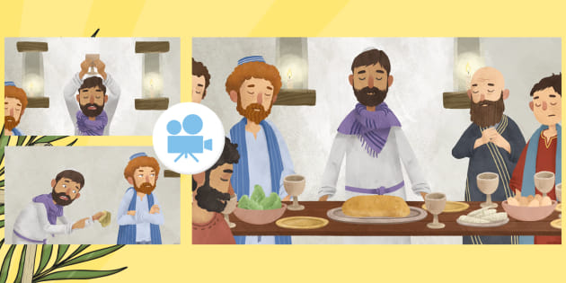 The Last Supper Animation | Twinkl Go! (teacher made)