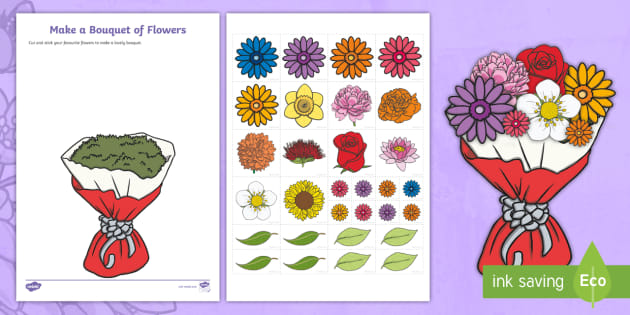 Mother's Day Paper Flower Templates Twinkl EYFS