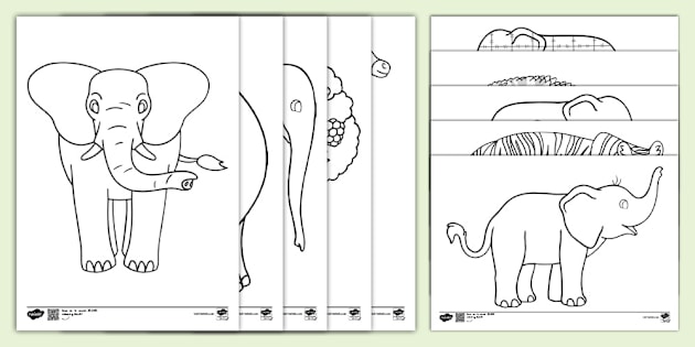 coloring-sheets-to-support-teaching-on-elmer-teacher-made for Free Printable Elmer Template Printable Coloring Sheets to Support Teaching on Elmer (Teacher-Made) for Free Printable Elmer Template Printable