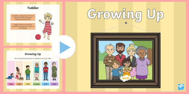 Growing Up Cut-Outs (Teacher-Made) - Twinkl