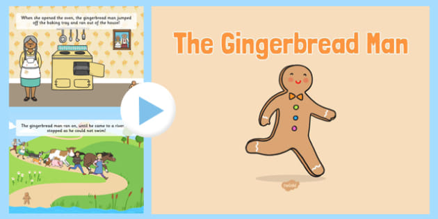 The Gingerbread Man Story Powerpoint Primary Resources