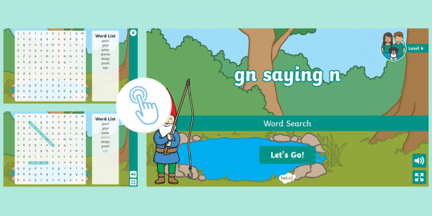 Level 6 Phonics adding -es to words ending in y Interactive Word Search