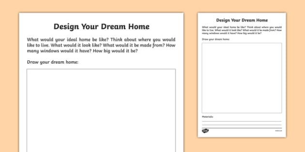 Design Your Dream Home Worksheet Worksheet Worksheet design-your-dream-home-worksheet-worksheet-worksheet