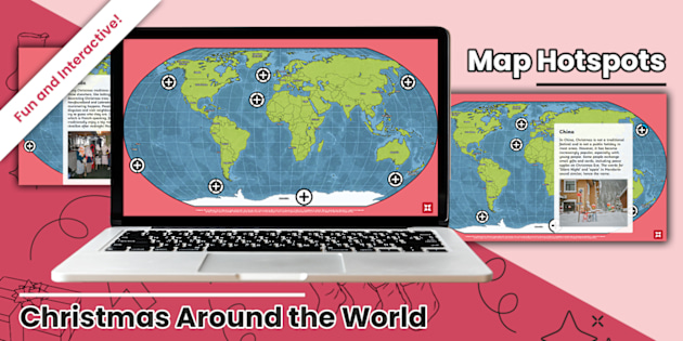 Interaktywna mapa ilustrująca globalny zasięg