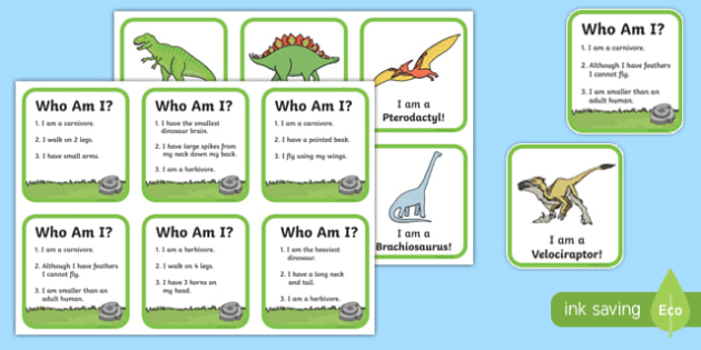 Play matching game - Name of Dinosaurs - Online & Free