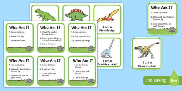 DINOSAUR birthday party game | Guess the Dinosaur Trivia Game - Instant  Download - Boys Birthday Party Game