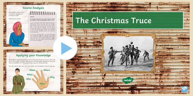 christmas truce presentation