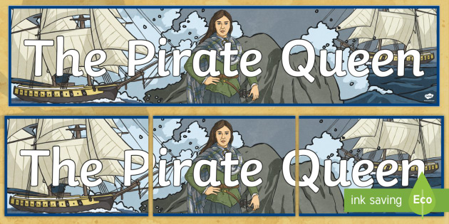 The Pirate Queen Display Banner