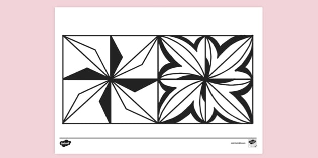 FREE Starfish Siapo Patterns Colouring Colouring Sheets   T Tp 2670090 Starfish Siapo Patterns Colouring Sheet Ver 1 