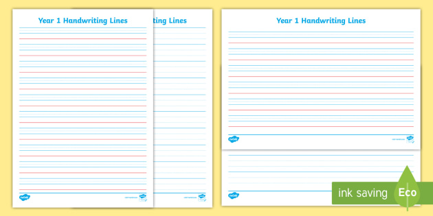 Year 1 Handwriting Lines Sheet Teacher Made 5957