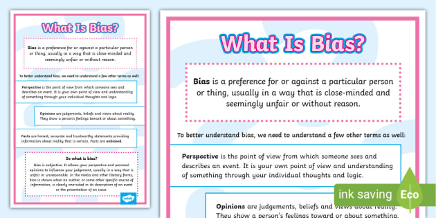 understanding bias assignment