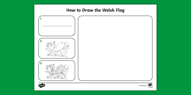 free-how-to-draw-the-welsh-flag-teacher-made