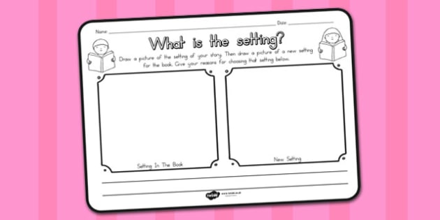 What Is The Setting Comprehension Worksheet - worksheets, what